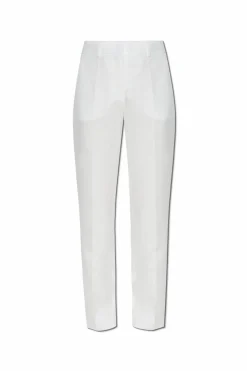 Sportmax BIAŁY Spodnie `Raoul`