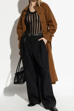 Sportmax CZARNY Body `Edam`