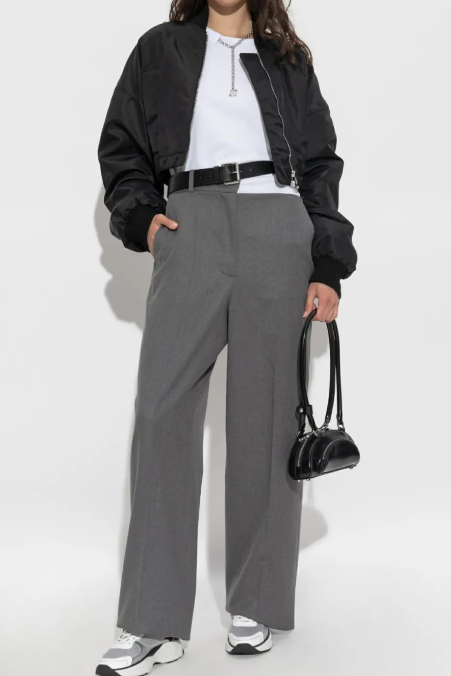 Sportmax CZARNY Kurtka `Avenue` typu `bomberka`