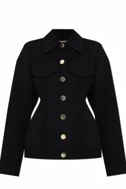 Sportmax CZARNY Kurtka `Ego`