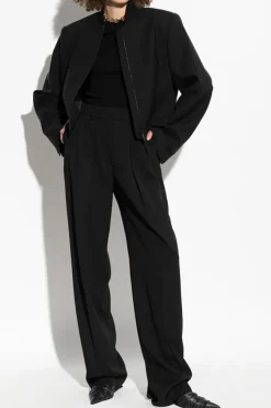 Sportmax CZARNY Kurtka `Fiocchi`