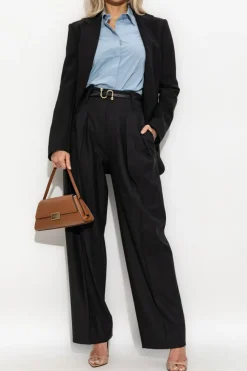 Sportmax CZARNY Marynarka `Glassa`