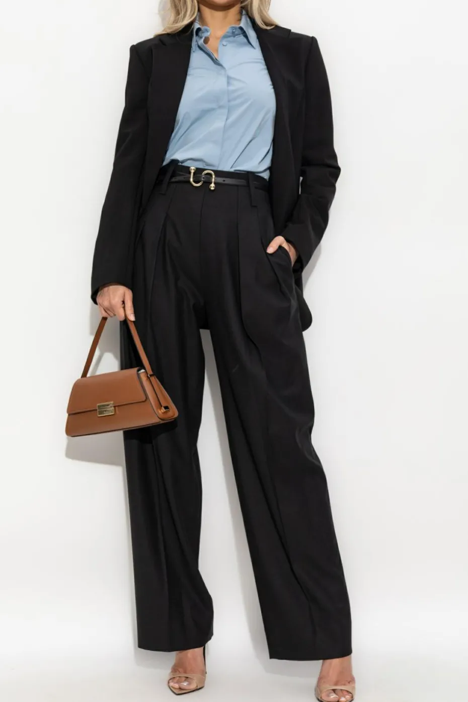 Sportmax CZARNY Marynarka `Glassa`