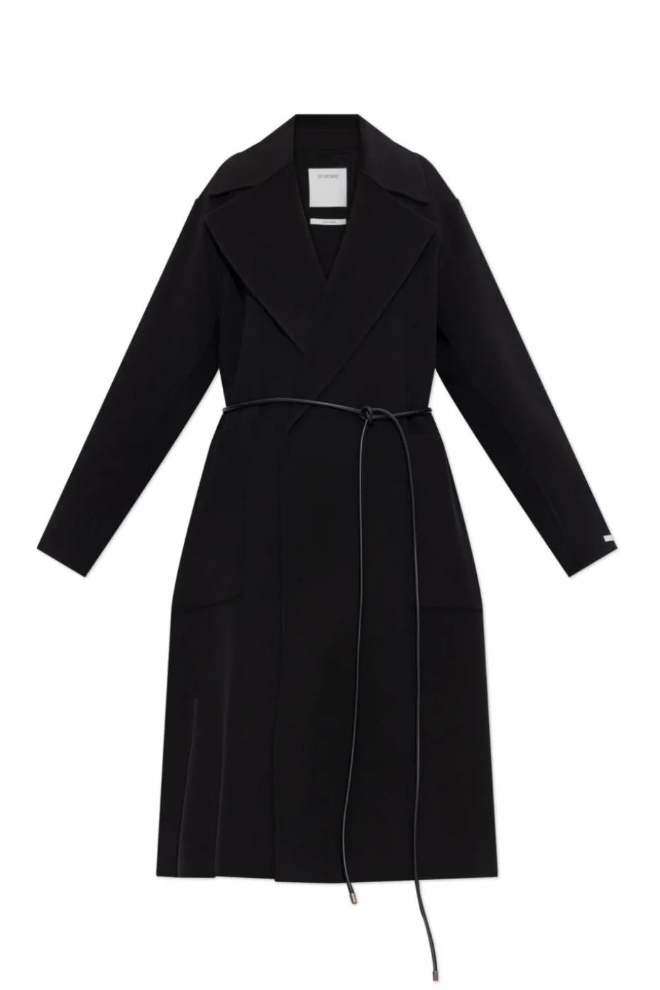 Sportmax CZARNY Płaszcz `Abate`