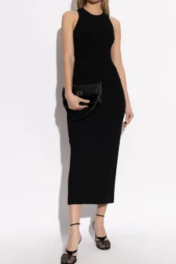 Sportmax CZARNY Sukienka `Orosei`