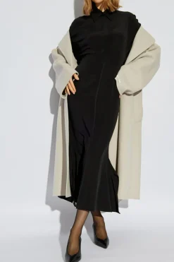 Sportmax CZARNY Sukienka `Oltre`