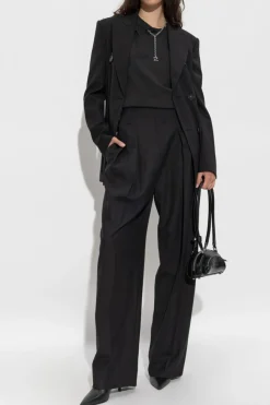 Sportmax CZARNY T-shirt `Oblato`