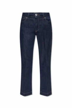 Sportmax GRANATOWY Jeansy `Rekord`