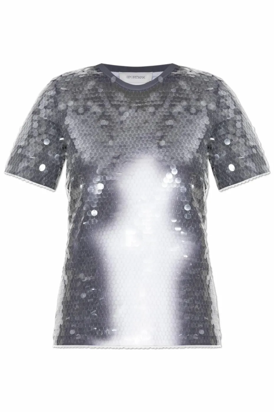 Sportmax SZARY T-shirt `Kibbutz`