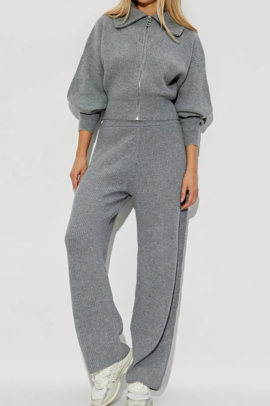 Sportmax SZARY Wełniany kardigan `Calipso`