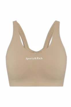 Sporty & Rich beżowy Top z kolekcji `Core`