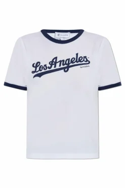 Sporty & Rich BIAŁY Sporty & Rich x the LA Dodgers