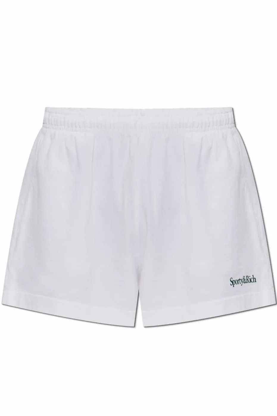 Sporty & Rich BIAŁY Szorty z kolekcji `Preppy`
