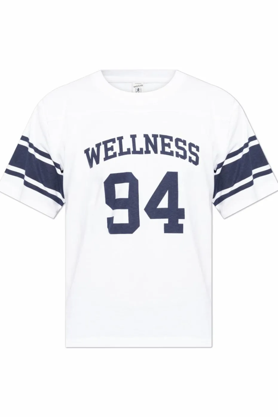 Sporty & Rich BIAŁY T-shirt z kolekcji `Paris`