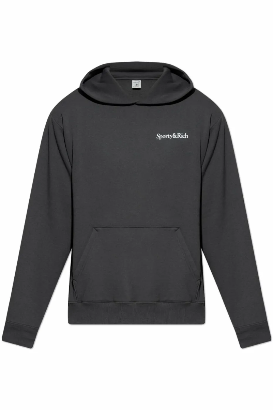 Sporty & Rich CZARNY Bluza z kapturem