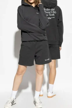 Sporty & Rich CZARNY Bluza z kapturem `HWCNY`