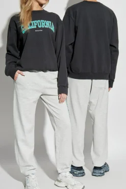 Sporty & Rich CZARNY Bluza z kolekcji `The Mountain`