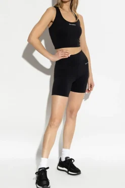 Sporty & Rich CZARNY Szorty z kolekcji `Core`