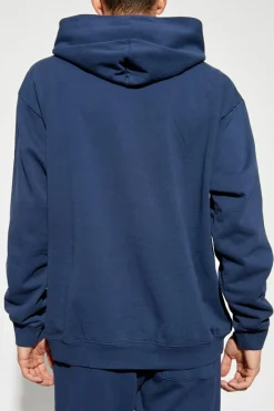 Sporty & Rich GRANATOWY Bawełniana bluza