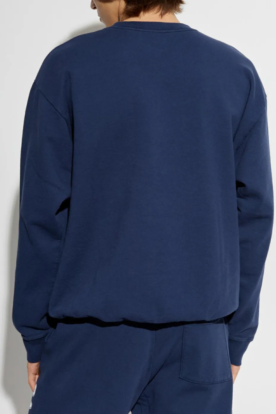 Sporty & Rich GRANATOWY Bluza z kolekcji `Wall Street`