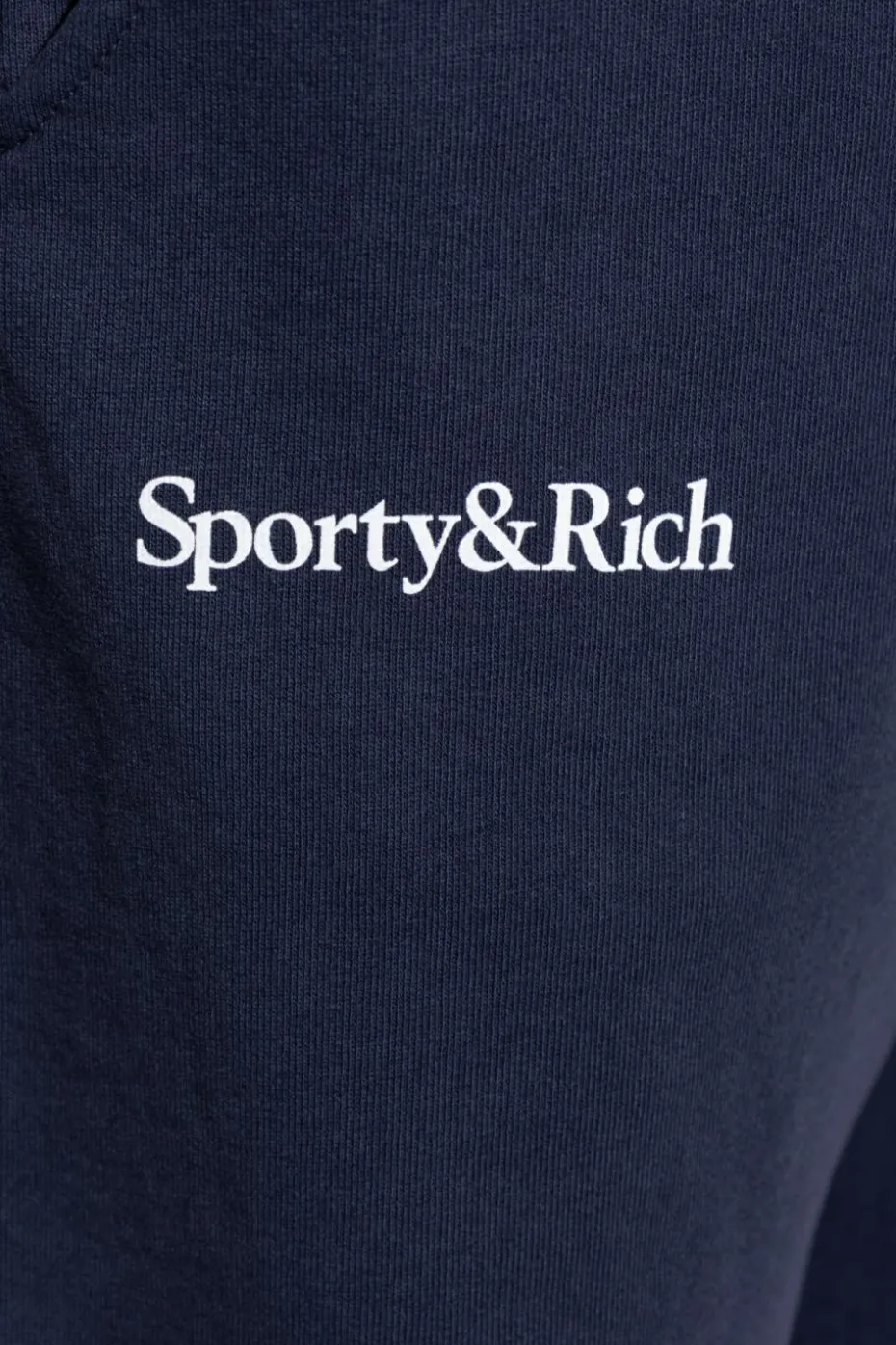 Sporty & Rich GRANATOWY Spodnie dresowe z kolekcji`UCLA`