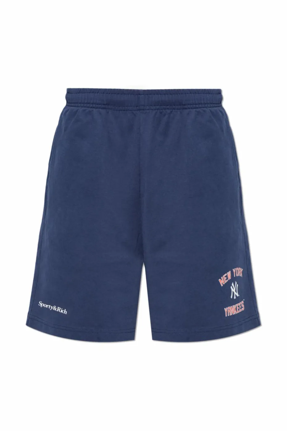 Sporty & Rich GRANATOWY Szorty z kolekcji `47 & The New York Yankees`