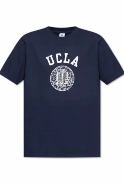 Sporty & Rich GRANATOWY T-shirt z kolekcji `UCLA`