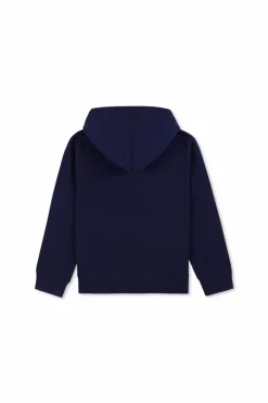 Sporty & Rich Kids GRANATOWY Bluza z kapturem