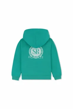 Sporty & Rich Kids ZIELONY Bluza z logo
