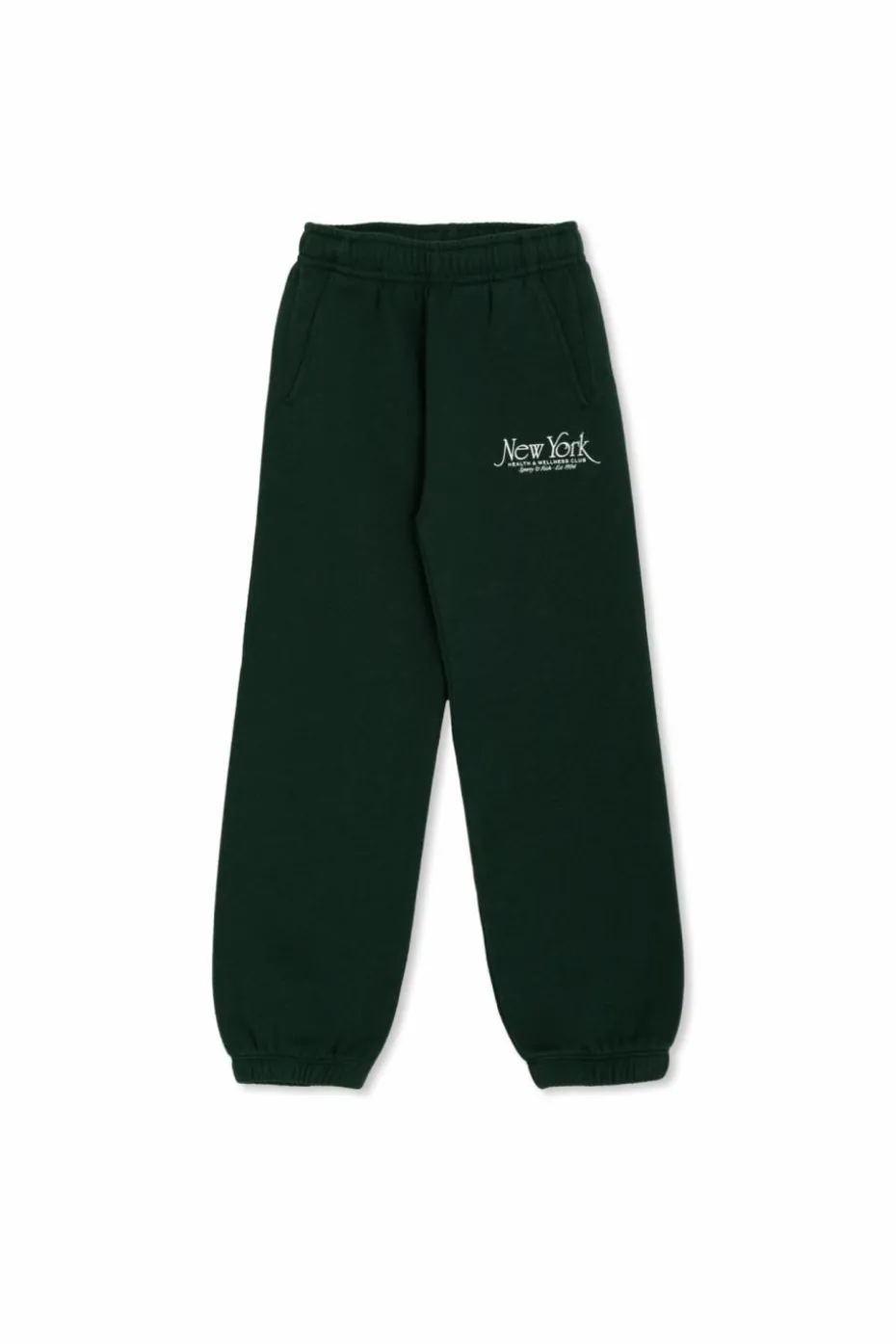 Sporty & Rich Kids ZIELONY Spodnie dresowe
