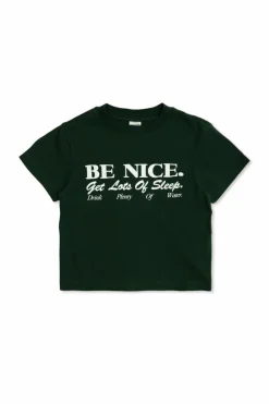 Sporty & Rich Kids ZIELONY T-shirt z nadrukiem