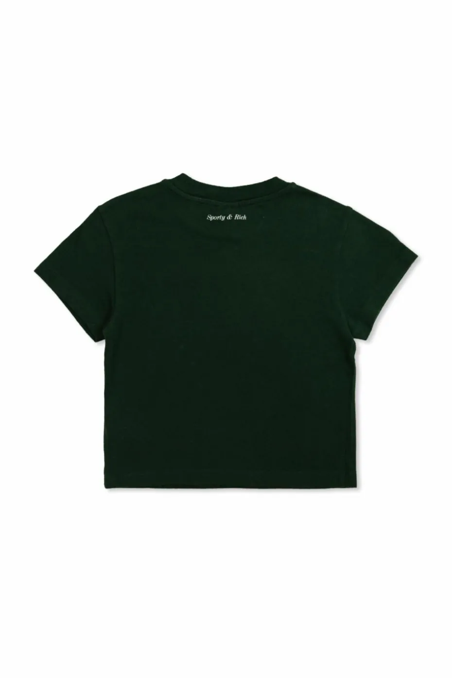 Sporty & Rich Kids ZIELONY T-shirt z nadrukiem