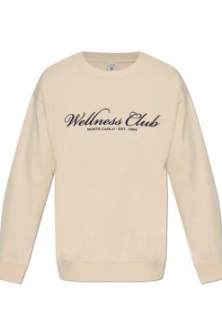 Sporty & Rich kremowy Bluza z kolekcji `Riviera`