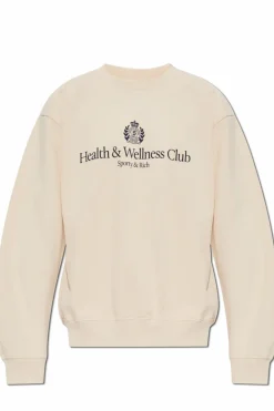 Sporty & Rich kremowy Bluza z kolekcji `Preppy`
