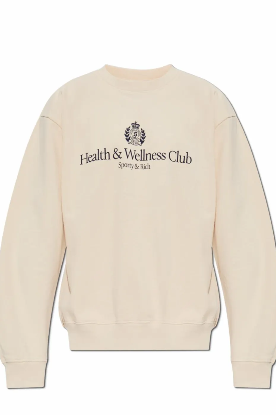 Sporty & Rich kremowy Bluza z kolekcji `Preppy`