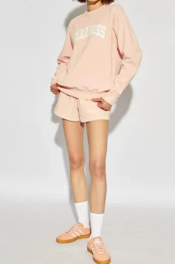 Sporty & Rich RÓŻOWY Bawełniana bluza