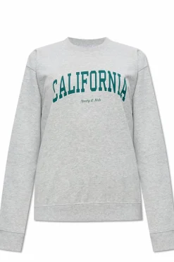 Sporty & Rich SZARY Bluza `California`