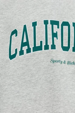 Sporty & Rich SZARY Bluza `California`