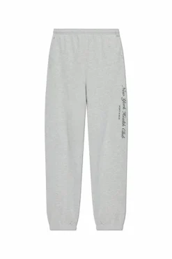 Sporty & Rich SZARY Spodnie dresowe z kolekcji `New York`