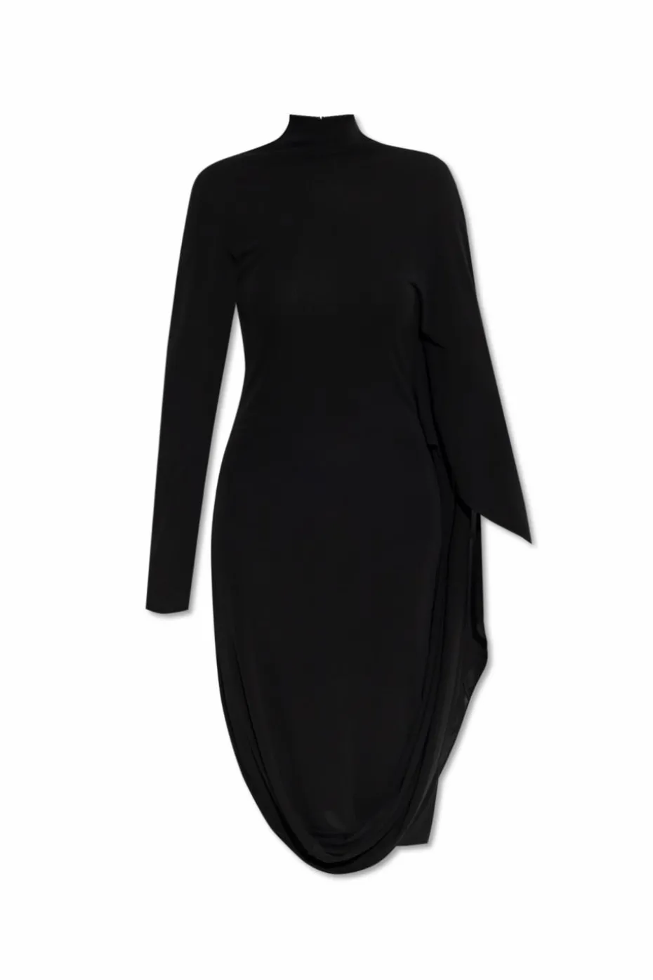 Stella McCartney CZARNY Sukienka ze stójką