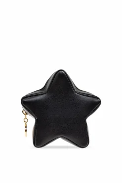 Stella McCartney CZARNY Saszetka z brelokiem