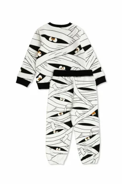 Stella McCartney Kids BIAŁY Komplet: bluza i spodnie