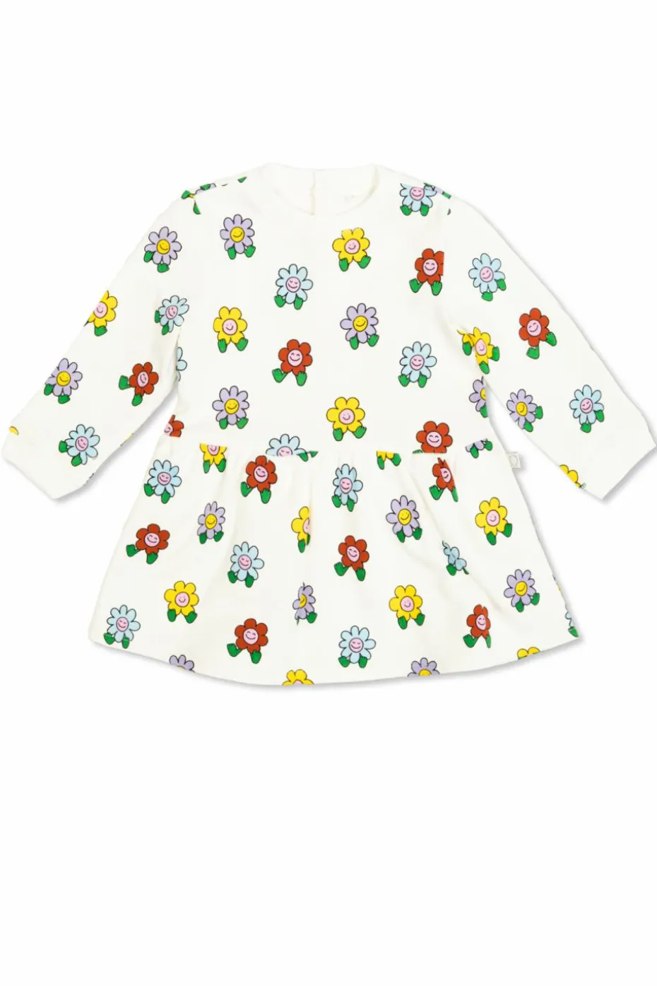 Stella McCartney Kids BIAŁY Sukienka z motywem kwiatowym