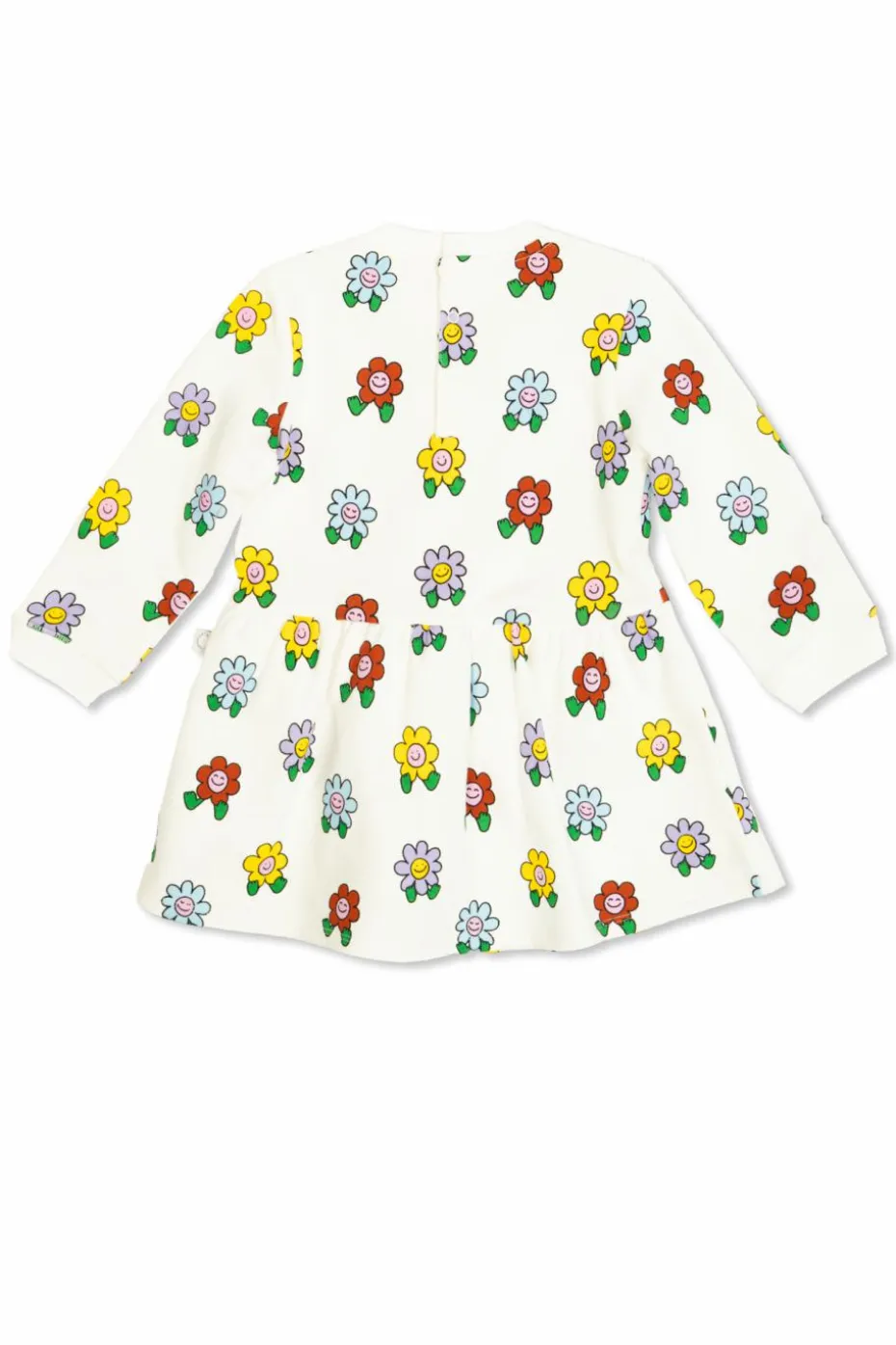 Stella McCartney Kids BIAŁY Sukienka z motywem kwiatowym