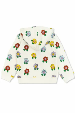 Stella McCartney Kids BIAŁY Bluza z kapturem