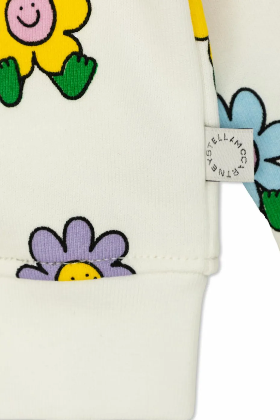 Stella McCartney Kids BIAŁY Bluza z kapturem