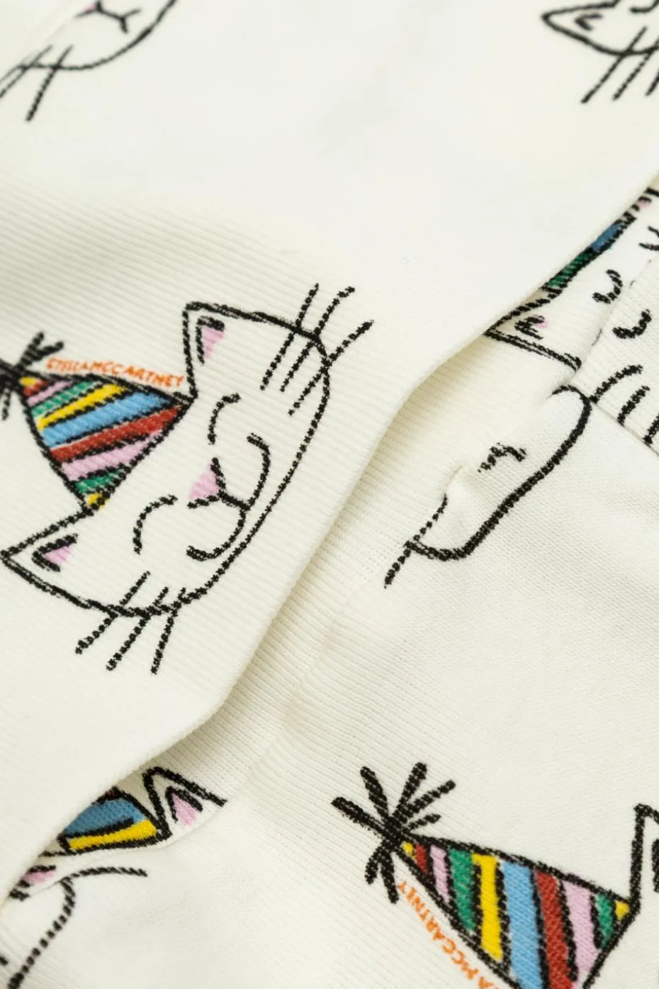 Stella McCartney Kids BIAŁY Komplet: bluzka i spodnie