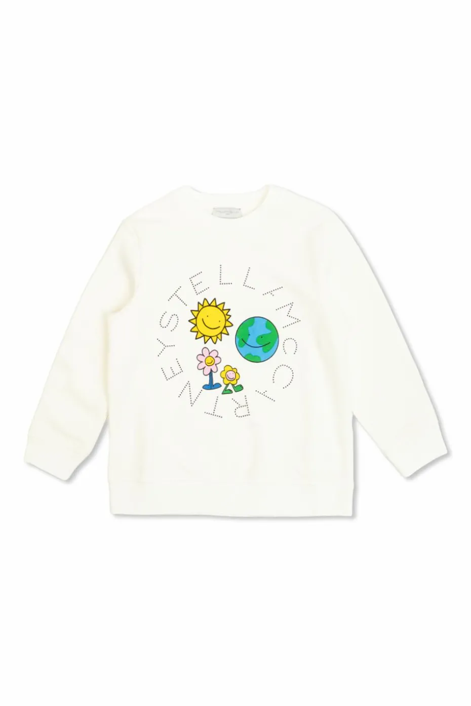 Stella McCartney Kids BIAŁY Bluza z nadrukiem