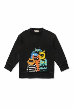 Stella McCartney Kids CZARNY Bluza z nadrukiem