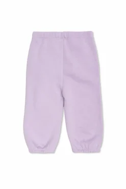 Stella McCartney Kids FIOLETOWY Spodnie z nadrukiem